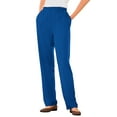 thumbnail image 1 of Woman Within Plus Size Tall 7-Day Knit Straight-Leg Pull-On Pants, 1 of 5