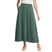 WOMAN WITHIN Plus Size Petite 7-Day Maxi Skirt