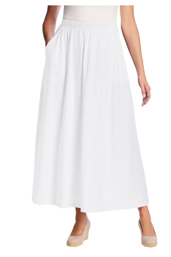 Plus Size Petite 7-Day Maxi Skirt