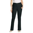thumbnail image 1 of Woman Within Plus Size Petite Adjustable Waist Straight-Leg Chino, 1 of 6