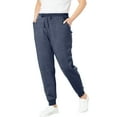 thumbnail image 1 of Woman Within Plus Size Petite Better-Fleece Pull-On Jogger Sweatpants, 1 of 5