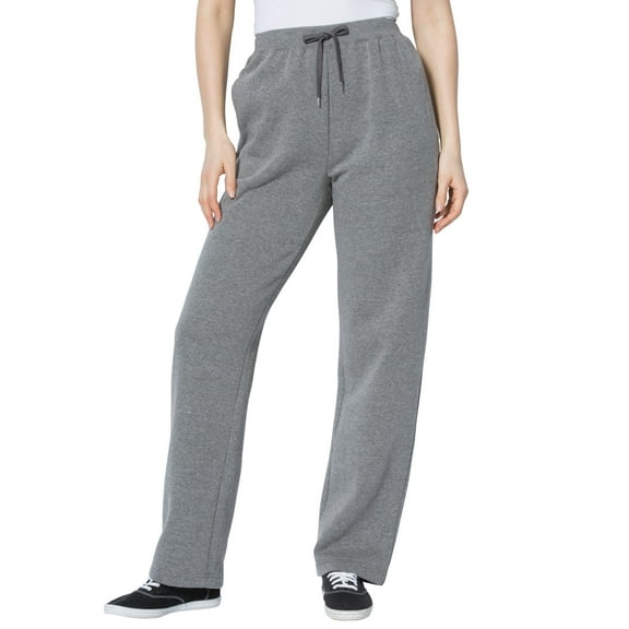 Woman Within Plus Size Better-Fleece Pull-On Drawstring Sweatpants