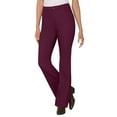 thumbnail image 1 of Woman Within Plus Size Petite Stretch Denim Five-Pocket Bootcut Jeans, 1 of 5