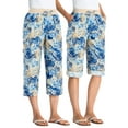 thumbnail image 1 of Woman Within Plus Size Petite Convertible Length Cargo Capri/Bermuda, 1 of 6