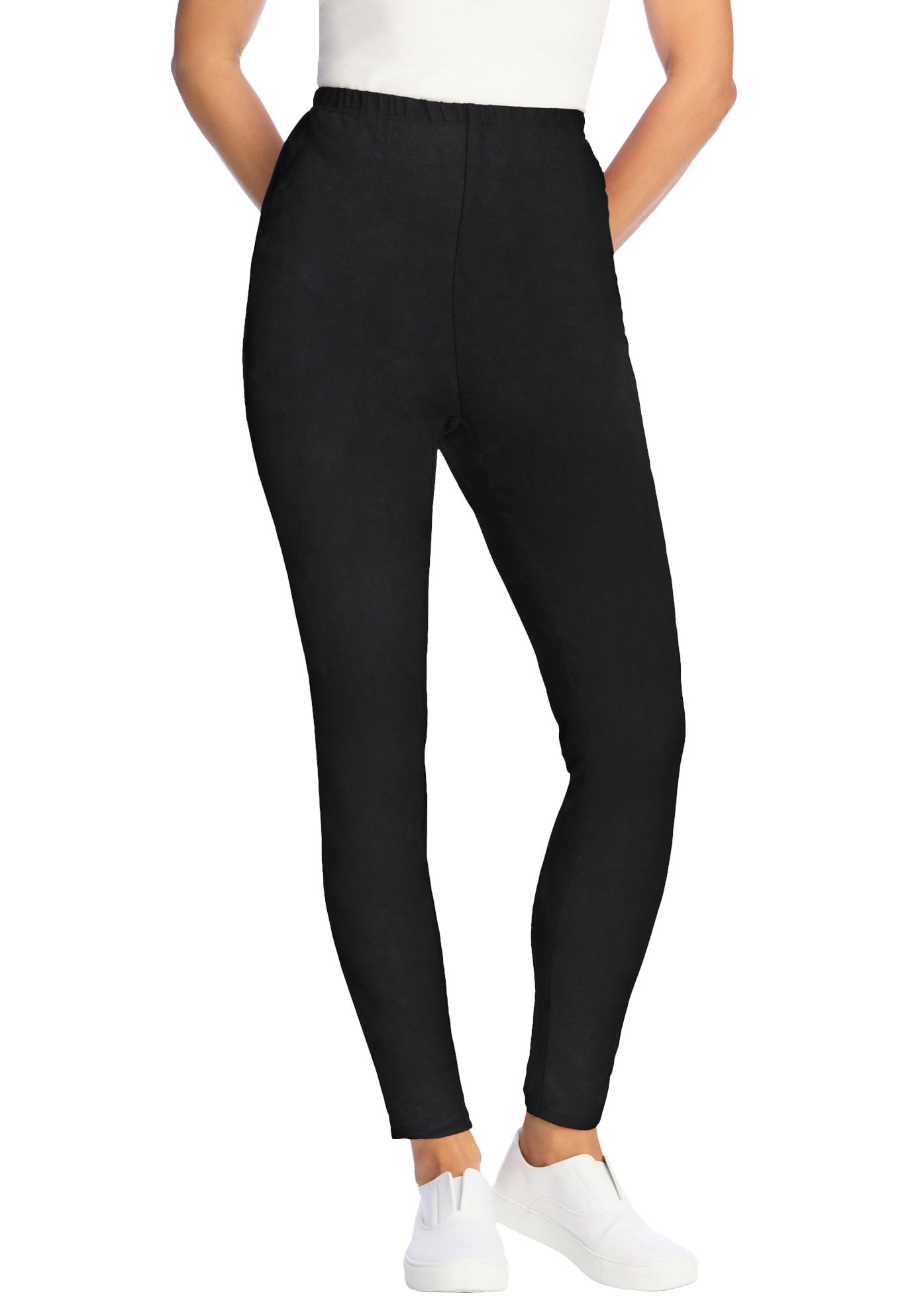 Woman Within Women's Plus Size Petite Cozy Legging