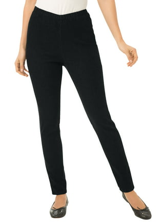 3 Pc Lot Womens Jeggings Plus Size Stretch Pants Skinny Jean Look Khaki  Black XL