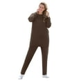 thumbnail image 1 of Woman Within Plus Size Fleece Sweatshirt Set, 1 of 5