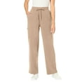 thumbnail image 1 of Woman Within Plus Size Petite Knit Pull-On Drawstring Cargo Pants, 1 of 3