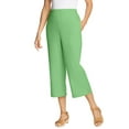 thumbnail image 1 of Woman Within Women's Plus Size Petite Linen Capri, 1 of 6