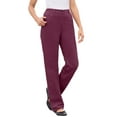 thumbnail image 1 of Woman Within Plus Size Petite Perfect All-Cotton Back-Elastic Denim Jeans, 1 of 6