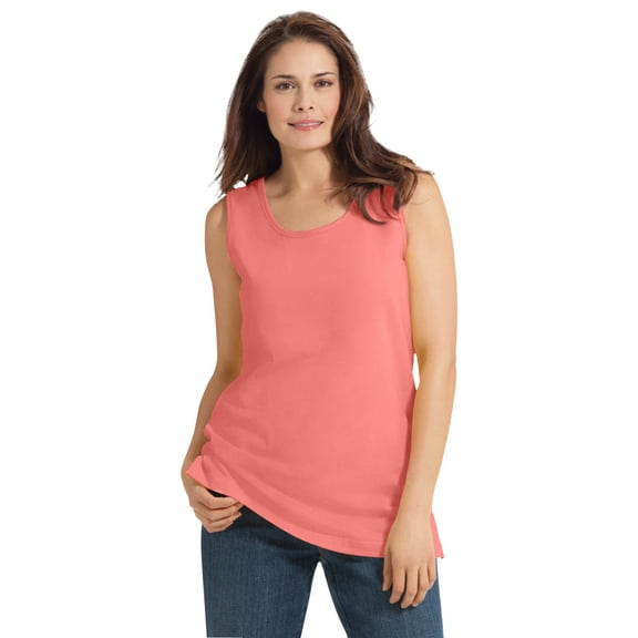 Woman Within Plus Size Perfect Scoopneck Tank (Petite Available)