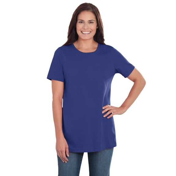 Woman Within Plus Size Perfect Short-Sleeve Crewneck Tee (Petite Available)