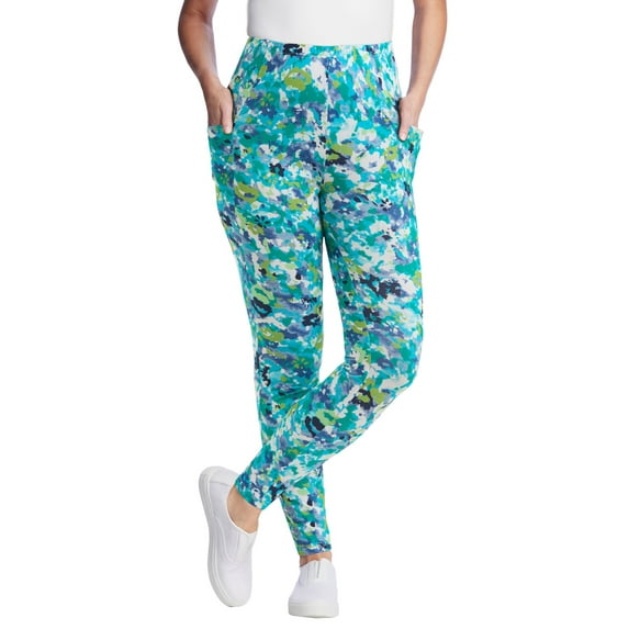 Woman Within Plus Size Petite Pocket Legging