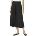 thumbnail image 1 of Woman Within Plus Size Petite Ponte Knit A-Line Skirt, 1 of 5
