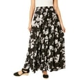 thumbnail image 1 of Woman Within Plus Size Petite Pull-On Elastic Waist Soft Maxi Skirt, 1 of 5
