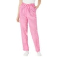 thumbnail image 1 of Woman Within Plus Size Seersucker Pull-On Elastic-Waist Pants, 1 of 6