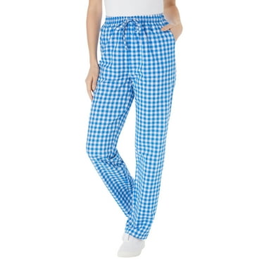 Woman Within Plus Size Petite Seersucker Pant