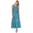 thumbnail image 1 of Woman Within Women's Plus Size Sleeveless Crinkle Dress, 1 of 6
