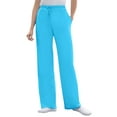 thumbnail image 1 of Woman Within Plus Size Petite Sport Knit Straight-Leg Pull-On Pants, 1 of 4