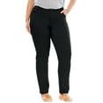 thumbnail image 1 of Woman Within Plus Size Petite Straight-Leg Stretch Denim Five-Pocket Jeans, 1 of 6