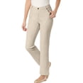 thumbnail image 1 of Woman Within Plus Size Petite Stretch Denim 5-Pocket Straight-Leg Jeans, 1 of 5