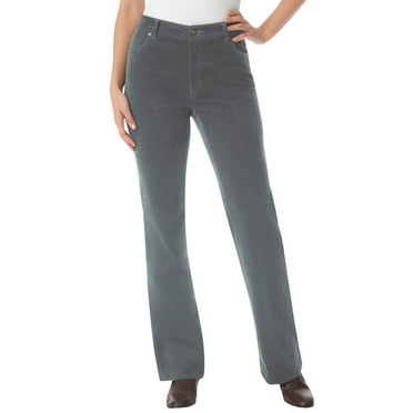 Woman Within Plus Size Petite Stretch Corduroy Bootcut Jean