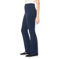 thumbnail image 1 of Woman Within Plus Size Stretch-Cotton Knit Pull-On Bootcut Leggings, 1 of 6