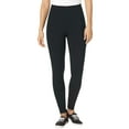 thumbnail image 1 of Woman Within Plus Size Petite Stretch-Cotton Knit Pull-On Leggings, 1 of 6