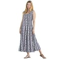 thumbnail image 1 of Woman Within Women's Plus Size Petite Pintucked Sleeveless Dress, 1 of 6