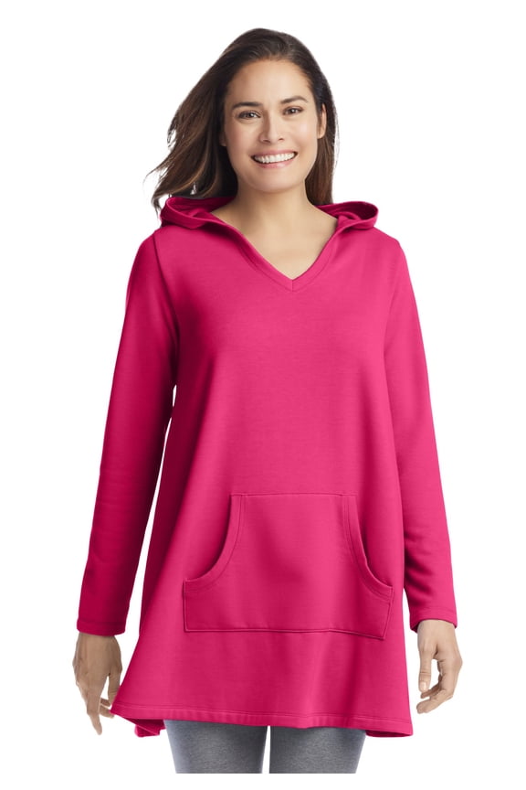 Plus Size Pocket Hoodie Sweatshirt