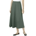 thumbnail image 1 of Woman Within Plus Size Ponte Knit A-Line Skirt, 1 of 6
