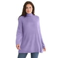 thumbnail image 1 of Woman Within Plus Size Pullover Shaker Swing Sweater, 1 of 6