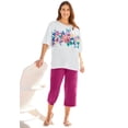 thumbnail image 1 of Woman Within Plus Size Relaxed Tee, 1 of 6