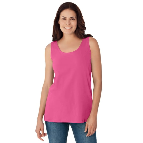 Woman Within Plus Size Scoopneck Tank