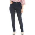 thumbnail image 1 of Woman Within Plus Size Stretch Built-In Slimming Panel Bootcut Jeans, 1 of 5