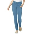 thumbnail image 1 of Woman Within Plus Size Secret Solutions; Tummy Smoothing Straight Leg Denim Jean, 1 of 6