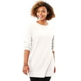 thumbnail image 1 of Woman Within Plus Size Sherpa Sweatshirt, 1 of 5