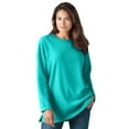 thumbnail image 1 of Woman Within Plus Size Sherpa Sweatshirt, 1 of 5