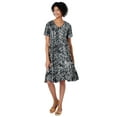 thumbnail image 1 of Woman Within Plus Size Short Crinkle Dress, 1 of 6