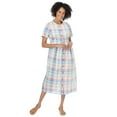thumbnail image 1 of Woman Within Plus Size Short-Sleeve Seersucker Dress, 1 of 3