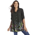 thumbnail image 1 of Woman Within Plus Size Snap Swing Pocket Tunic, 1 of 6