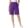 thumbnail image 1 of Woman Within Plus Size Sport Knit Short, 1 of 6