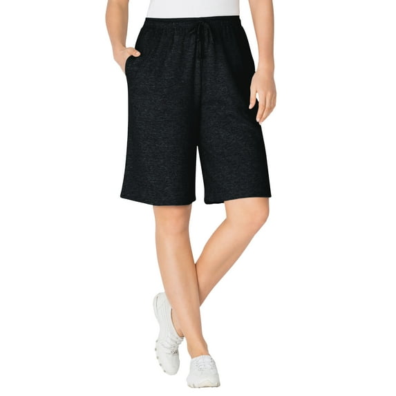 Woman Within Plus Size Sport Knit Short