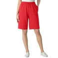 thumbnail image 1 of Woman Within Plus Size Sport Knit Short, 1 of 6