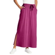 White Mark Women's Plus 'Tasmin' Flare Midi Skirts - Walmart.com