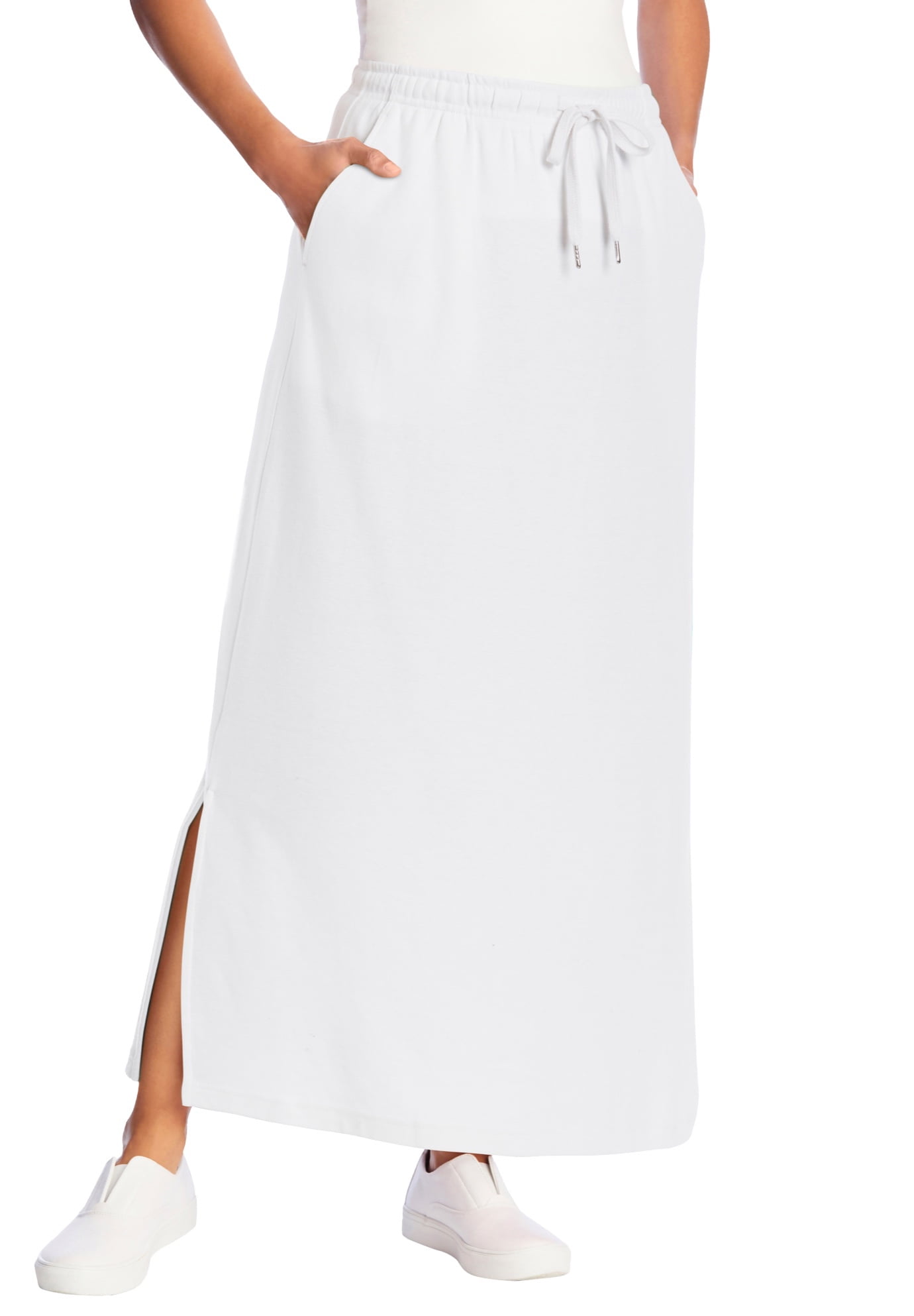 Front slit sports half skirts