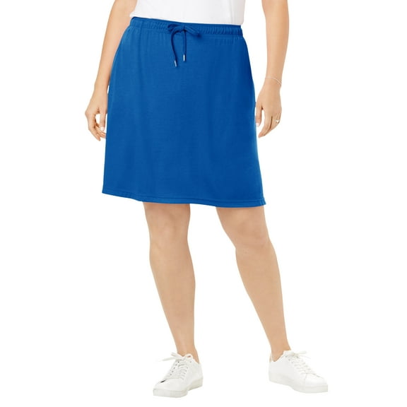 Woman Within Plus Size Sport Knit Skort