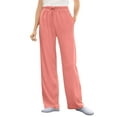 thumbnail image 1 of Woman Within Plus Size Sport Knit Straight Leg Pant, 1 of 5
