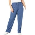 thumbnail image 1 of Woman Within Plus Size Sport Knit Straight-Leg Pull-On Pants, 1 of 6