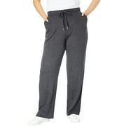 WOMAN WITHIN Plus Size Sport Knit Straight-Leg Pull-On Pants